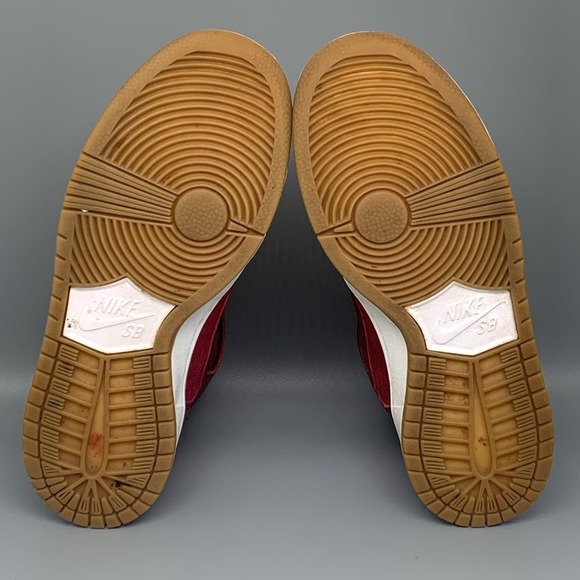 Nike SB Dunk Pro High Red Filbert Shoes 305050-662 Men’s Sz 6 / Women’s Sz 7.5 - Picture 9 of 10